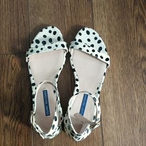 Stuart Weitzman Polkadot Sandals
